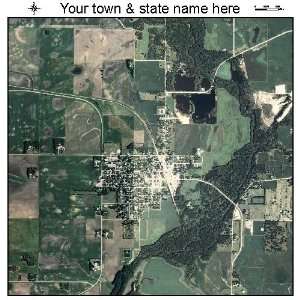    Aerial Photography Map of Dows, Iowa 2011 IA 