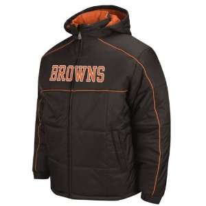  Cleveland Browns Endzone Rush Full Zip Hooded Parka 