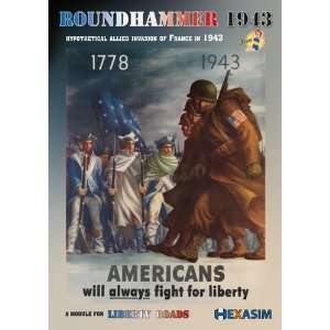   HEX Roundhammer 1943 Kit for Libery Roads Board Game 