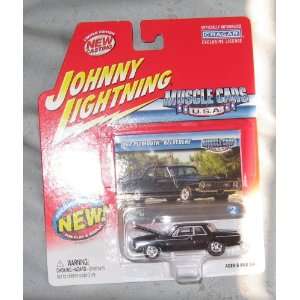   Lightning Muscle Cars USA 1962 Plymouth Belvedere BLACK Toys & Games