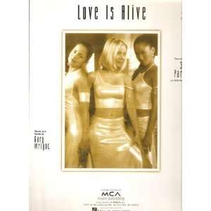  Sheet Music Love Is Alive 3rd Party 146 