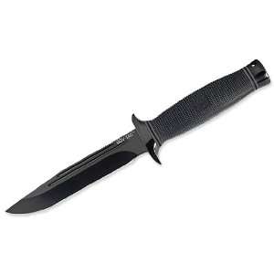  SOG Gov Tac Fixed Blade Knive w/ Black TiAIN Coating 