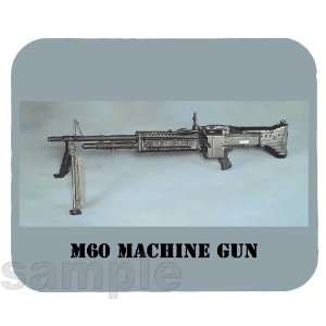  M60 Machine Gun Mouse Pad mp4 