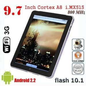  9.7 Inch Tablet Pc Freescale Imx515 1ghz Arm Cortex A8 