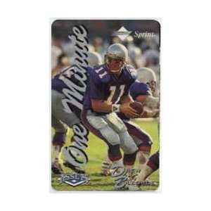 Collectible Phone Card 1 Min. Assets Series #2 (1995) Drew Bledsoe 