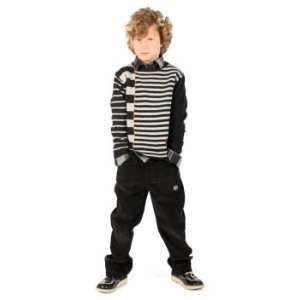 Bad Boy Pants and Sweater Clothing Set. Kids apparel. Size 6. Black.