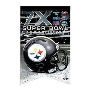  Pittsburgh Steelers 7 Time Super Bowl Champions Premium 