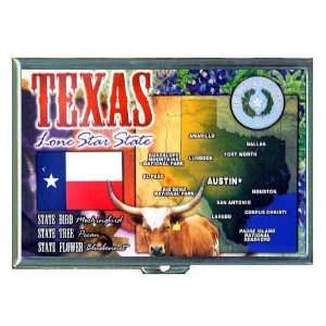 Texas The Lone Star State, ID Holder, Cigarette Case or Wallet MADE 