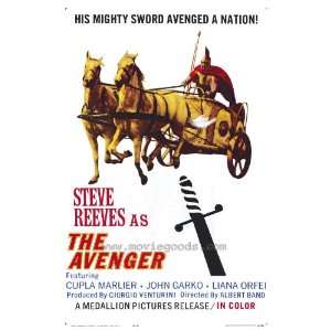  The Avenger (1964) 27 x 40 Movie Poster Style A