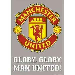  Manchester United Club Badge Poster Print
