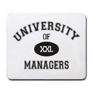  UNIVERSITY OF XXL MANAGERS Mousepad