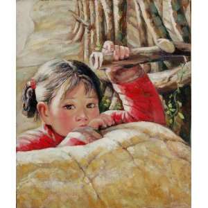  Oil Painting   Girl