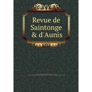  Revue de Saintonge & dAunis Commission des arts et 