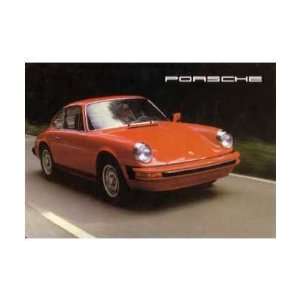  1977 PORSCHE 911S TURBO CARRERA Sales Brochure Book 