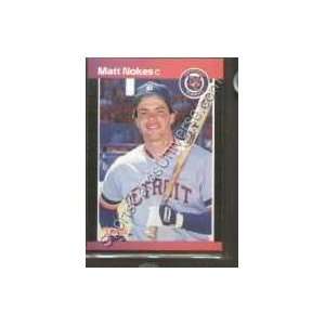 1989 Donruss Regular #116 Matt Nokes, Detroit Tigers 