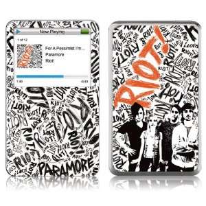   iPod Video  5th Gen  Paramore  Riot Skin  Players & Accessories