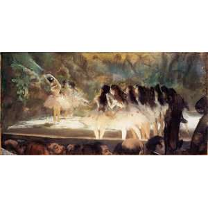   Degas   24 x 12 inches   Ballet at the Paris Opers