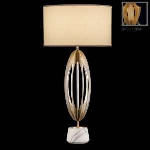 Fine Art Lamps 786010 2 Staccato 1 Light Table Lamp in Gold with 17 S
