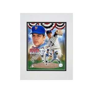  Tom Seaver Legends Compostie; NY Mets Double Matted 8 x 