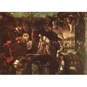  Acrylic Keyring Tintoretto Adoration of the Magi