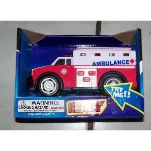  EMERGENCY RESCUE VEHICLES AMBULANCE WITH LIGHTS AND SOUNDS 