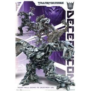  Transformers 2007 Decepticons Villains Movie Poster