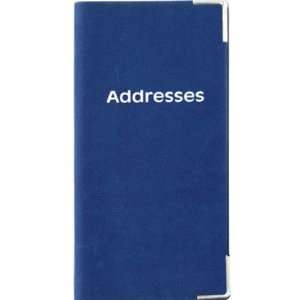  Letts of London Connoisseur Slim Size Blue Address Book 
