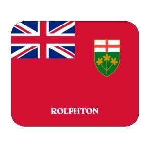  Canadian Province   Ontario, Rolphton Mouse Pad 