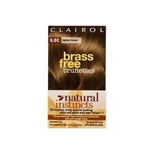   Instincts Brass Free Brunettes 6.5C Lightest Brown (Quantity of 4