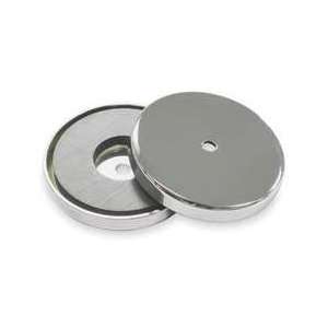 Industrial Grade 6XY91 Round Base Ring Magnet, 3.200 In Dia  
