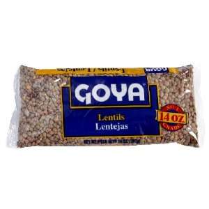 Goya Bag Lentils   Lentejas 14 oz  Grocery & Gourmet Food