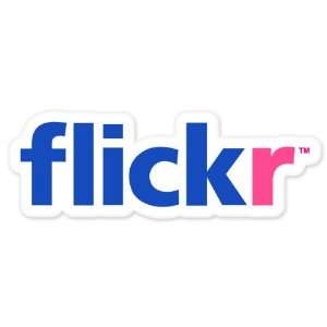  Flickr Photo management car bumper sticker 6 x 2 