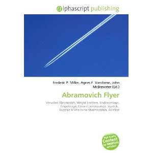  Abramovich Flyer (9786133964068) Books