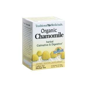 Traditional Medicinals Herbal Tea, Organic Chamomile, 16 ct, (pack of 
