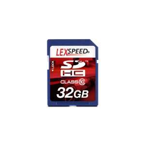  LexSpeed 32 GB Class 10 SDHC Flash Memory Card