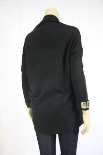 Womens Joan Boyce  Frosty Sweater Black One Size Missy NWT 