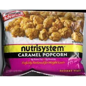 NutriSystem Advanced Caramel Popcorn  Grocery & Gourmet 