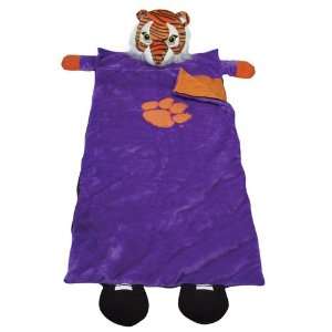 Clemson Tigers 6 NFL Football Mascot Sleeping Bag   NCAA College 