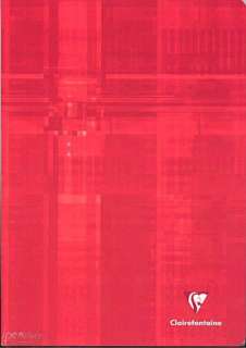 Clairefontaine 63161 Notebook, 8.25 x 11.75, Red Cover, French Ruled 