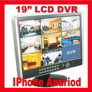   DVR, LCD Digital Surveillance Video Recorder in One