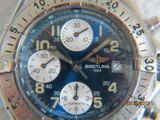 Genuine Breitling Aeromarine Colt Automatic Chronograph A130351 Watch 