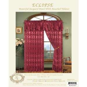  Window Curtain / Eclipse   Burgundy Case Pack 24