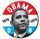 Vote Barack Obama Democrat President Button Pin 2 1/4