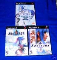 PS2 Xenosaga I II III 1 2 3 ~ New Sealed ORIGINAL Games  