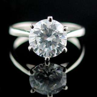 Large 2.9ct Ice on Fire CZ Cocktail Engagement Ring 7  