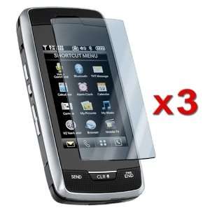  3x SCREEN PROTECTOR FILM FOR LG VOYAGER VX10000 VERIZON 