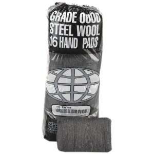 GMT 117007 Industrial Quality Steel Wool Hand Pad Extra Coarse Grade 4 