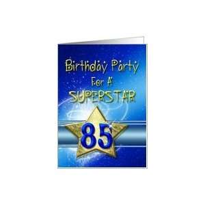  85th Birthday party for a Superstar Card Toys & Games