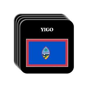  Guam   YIGO Set of 4 Mini Mousepad Coasters Everything 