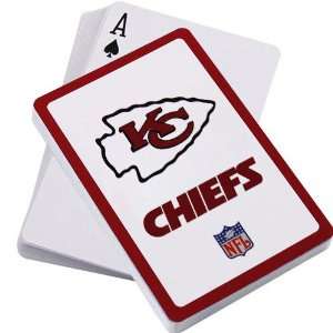  Kansas City Chiefs Vortex Playing Cards